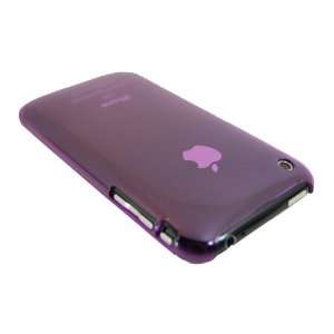  iPhone 3G & 3GS Transparent Hard Case Cover (Light Purple) 8GB 