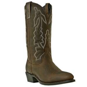 Laredo Orlando Western Leather Cowboy Boots size 7 16  