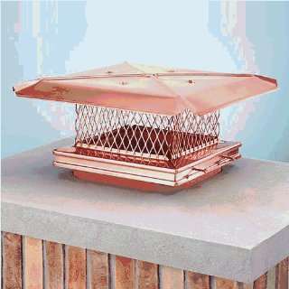 Chimney Plus 13601 Gelco 8x8 Copper Gelco Chimney Cover  