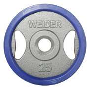 Weider 25 lb. Olympic Handle Plate with Ring 