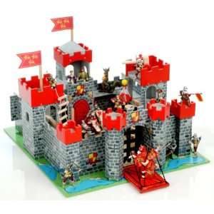  Large Red Castle   The Lion Heart Red Castle Toys & Games