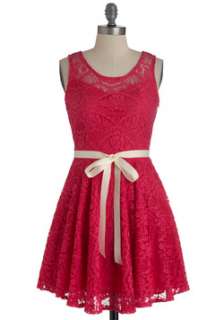 Pink Lace Dress  Modcloth