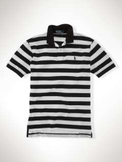 Classic Fit Thick Stripe Polo   Classic Fit Polos   RalphLauren