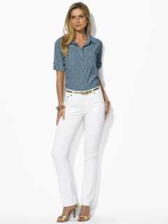 Carter Roll Sleeve Shirt   Lauren Jeans Co. Long Sleeve   RalphLauren 
