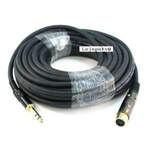  Premier Series XLR Female to 1/4inch TRS Male 16AWG Cable 
