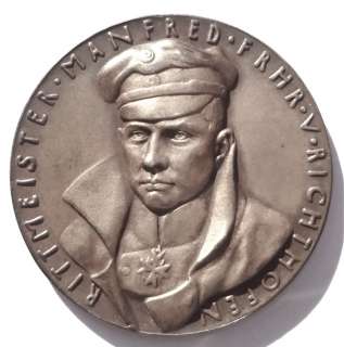 Germany Von Richthofen Silver Medal Karl Goetz   