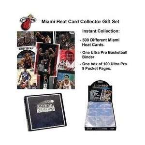  Miami Heat 500 Card Collector Gift Set: Sports & Outdoors
