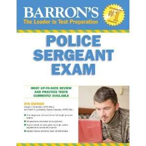  Barrons Police Sergeant Examination [Paperback] Donald J 