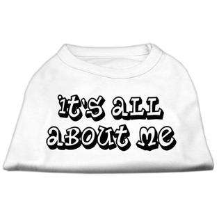 DSD Its All About Me Screen Print Shirts White XXL (18) at 