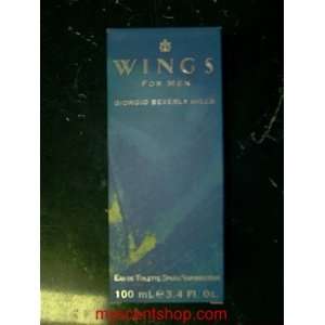  Giorgio Bevelry Hills Wings Mens Cologne 3.4 oz 100 ml EDT 