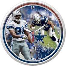 Wincraft Dallas Cowboys Roy Williams Player Clock   NFLShop