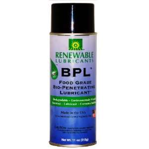 BPL Food Grade Penetrating Lubricant  NSF H1 Registered Penetrant 