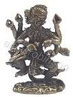 Mini brass Hanuman miniature hindu god hinduism hindi monkey god brass 