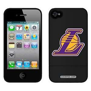  Los Angeles Lakers L on AT&T iPhone 4 Case by Coveroo 