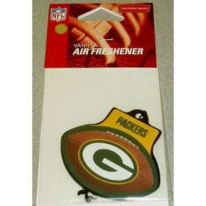 Green Bay Packers Vanilla Air Freshener 