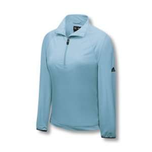  Soft Shell Half zip Long Sleeve Golf Wind Shirt   Pacific   862196
