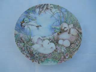 COLLECTIBLE PLATE BY KAREN JEAN BORNHOLT  With Stand    