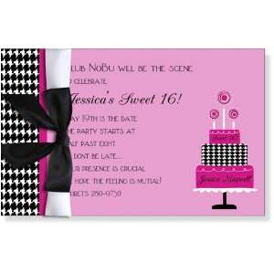  Teens Birthday Party Invitations   Fashionista Fete with 