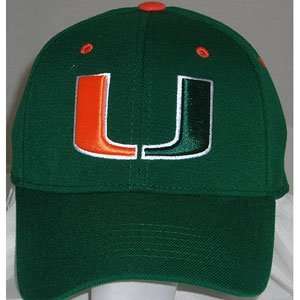 Miami Hurricanes One Fit NCAA Wool Flex Cap