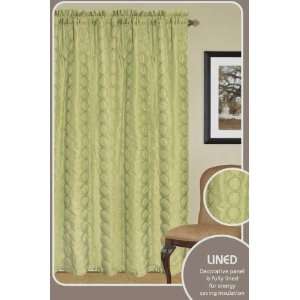  42x84 Insulated Lined Panel/Curtain Brownstone Sage
