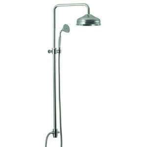  Wall Mount Rain Shower Head and Hand Shower Finish Gold 