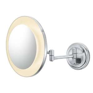   Finish Swing Arm LED Lighted Vanity Wall Mirror: Home Improvement