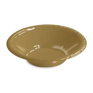  Gold Plastic Bowls   Bulk 