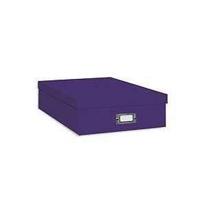  Pioneer Archival Scrapbooking Storage Box with Solid Color 