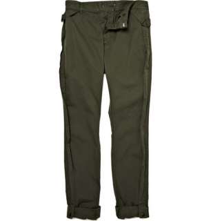   Clothing > Trousers > Casual trousers > Cotton Canvas Trousers