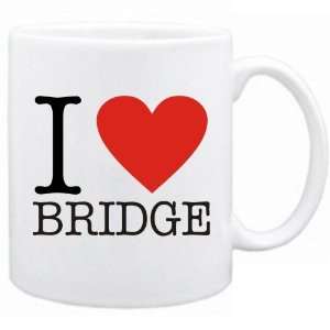  New  I Love Bridge  Classic Mug Sports: Home & Kitchen