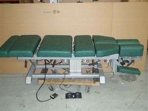 OMNI 21 START AIR DROP ELEVATION CHIROPRACTIC TABLE  