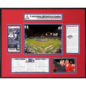  St. Louis Cardinals   2006 World Series Ticket Frame 