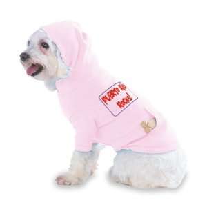 PUERTO RICO ROCKS! Hooded (Hoody) T Shirt with pocket for your Dog or 