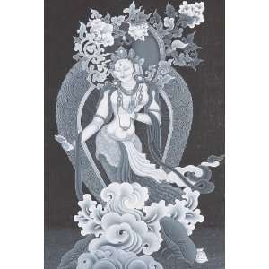 Goddess Tara   Tibetan Thangka Painting