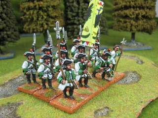 DPS painted SYW Austrian Musketeer Marching FRSA001eF  