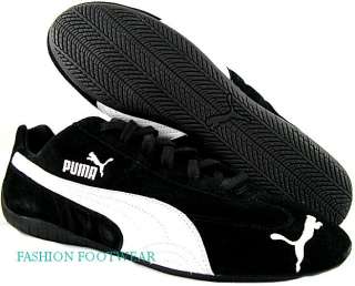 New Puma Speed Cat Mens Black/White Sneaker/Shoes US SIZES  
