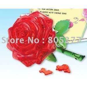   intellective puzzle children jigsaw kids toy rose shape Toys & Games