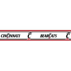  Cincinnati Bearcats   Wallpaper Border