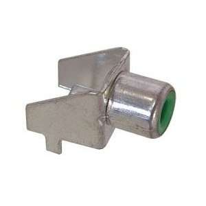  RCA JACk, Rt. Angle, PC Mount, Green 5 for 1.00 