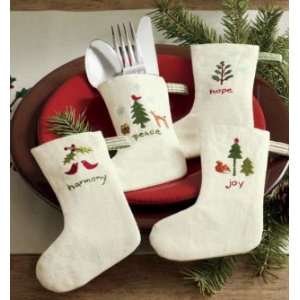 Winter Forest Stocking, Set of 4, By Tag 
