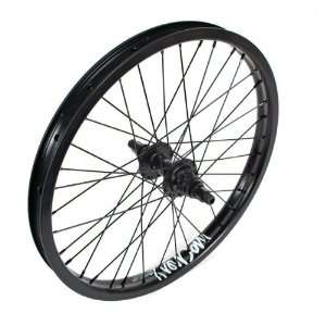   Rear BMX Wheel   20 x 1.75, 36H, Doublewall, Black/Black/Steel