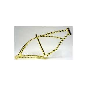 Twisted Gold Lowrider 20 Bicycle Frame:  Sports & Outdoors