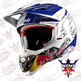 Kini Red Bull Competition Helm Motocross Enduro Brille MX Quad MTB 