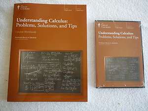 Teaching Co Great Course UNDERSTANDING CALCULUS DVDs + Workbook NEW 