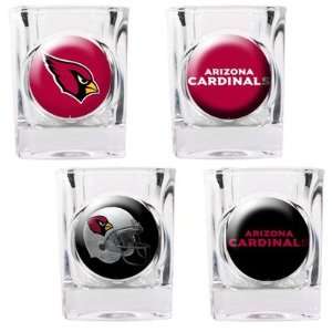  Great American Arizona Cardinals Square Logo Shot Glass 
