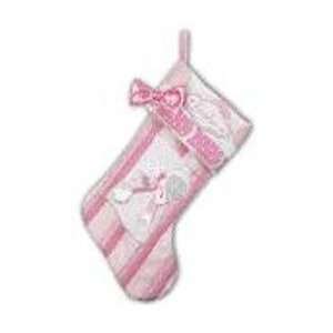 Stocking, Christmas   Baby Girl, Pink 