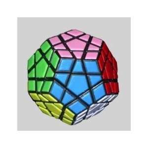  Mf8 Megaminx II Cube Puzzle Tiled  Black: Toys & Games