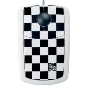  New Checker Flag Optical Mouse   Style Series   PSN1203 