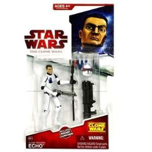  Star Wars: Clone Trooper Echo Action Figure: Toys & Games