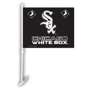   Sox Premium 11 x 18 Two Sided Car Flags   1 Pair: Sports & Outdoors